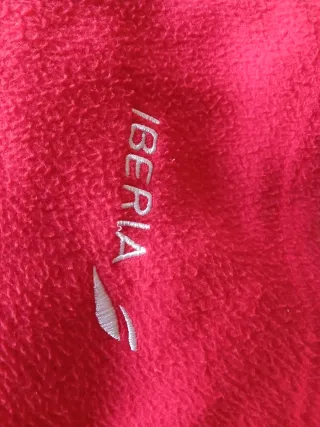 Mantas de viaje de polar. 5 unidades. Iberia.