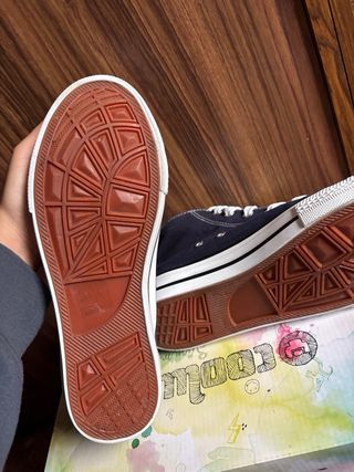 Zapatillas Converse Altas Azul Marino