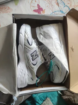 Zapatillas New Balance 530 Blanco Plateado Azul