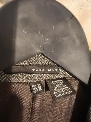 Americana Zara gris jaspeada