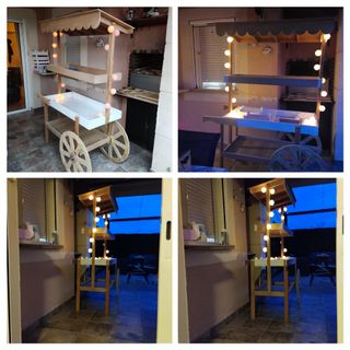 Carrito de chuches para eventos