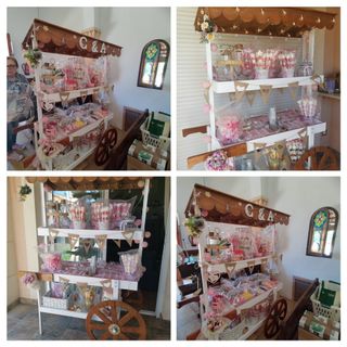 Carrito de chuches para eventos