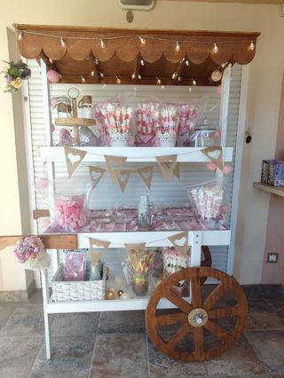 Carrito de chuches para eventos