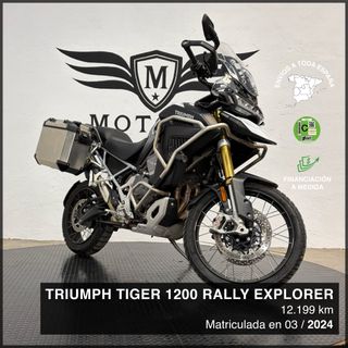 TRIUMPH TIGER 1200 RALLY EXPLORER de 2024. 12199Km