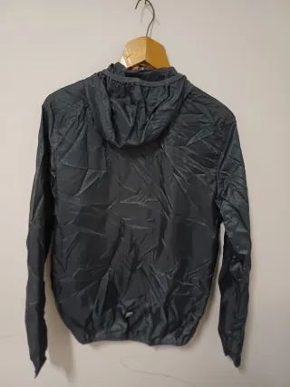 Giacca antivento uomo S grigia