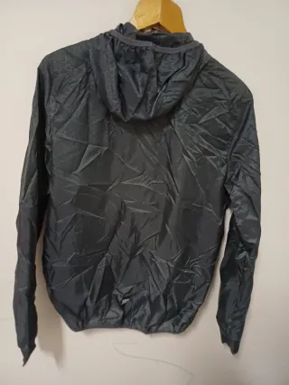 Giacca antivento uomo S grigia