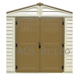 Caseta PVC Woodbridge Plus 405x324x233 cm - Duramax