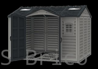 Caseta PVC Apex Pro Plus 249x326x234 cm - Duramax