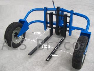 Transpaleta de Obra - 1500 Kg