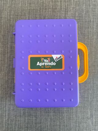 Juego para aprender a leer - Maletín Morado