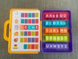 Juego para aprender a leer - Maletín Morado