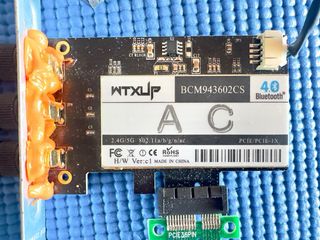 Tarjeta PCIe Wi-Fi AC + Bluetooth 4.0 BCM943602CS