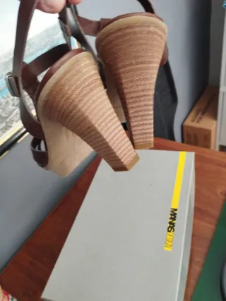 Sandali Manas Design in cuoio Tg 40
