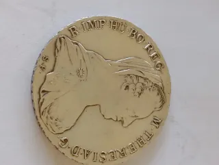 Moneda Thaler María Theresina 1780