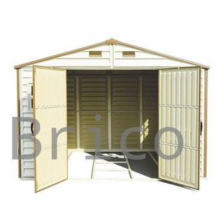 Caseta PVC Woodside 239x324x233 cm - Duramax