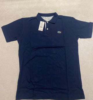 Polo Lacoste Talla M Azul Marino con Etiquetas