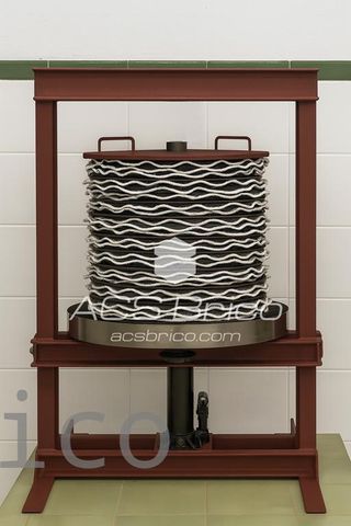 Prensa Hidráulica Completa Artesanal 45-55 Kilos/hora