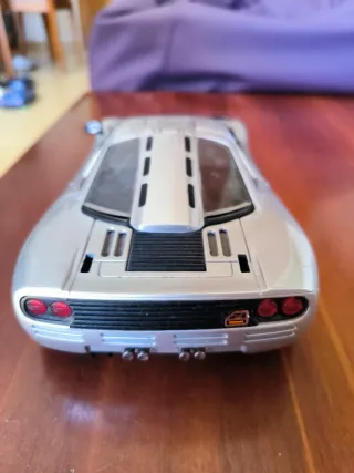 McLaren GTR Prototipo Metal 1/18 Gris