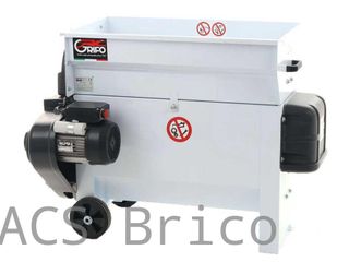 Despalilladora Chapa de Uva con Bomba - 2 HP - 2000 kg/h - 87x50 cm - Grifo