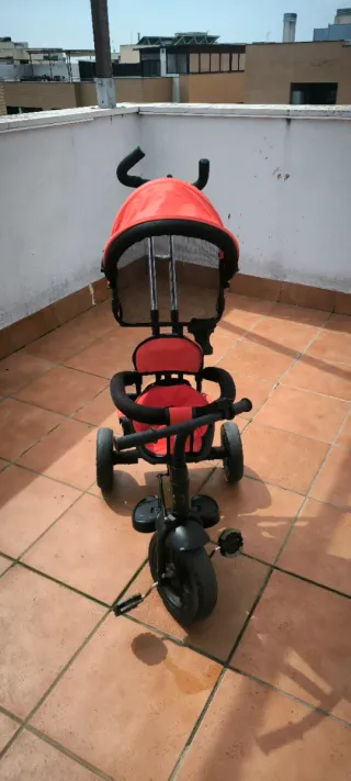 Carrito/Triciclo Infantil Naranja