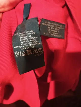 Jersey Ralph Lauren Rojo Hombre XXL