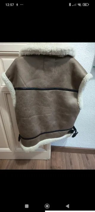 Chaleco forrado borreguito Talla M