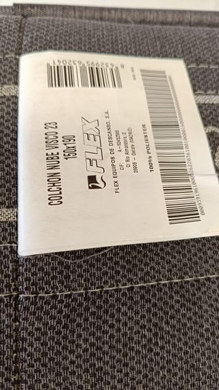 Colchón 150x190 Nube Visco Flex Liquidación