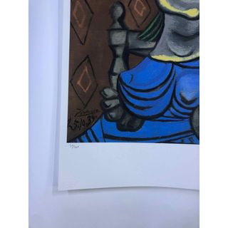 Litografía Mujer con Sombrero Picasso