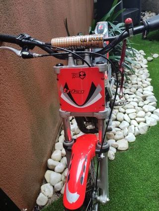 Moto Trial Infantil Roja