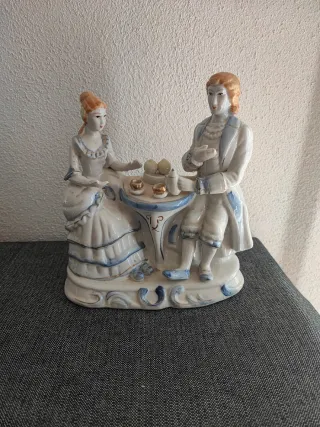 Figuras porcelana vintage pareja