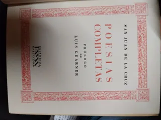 Poesías de San Juan de la Cruz