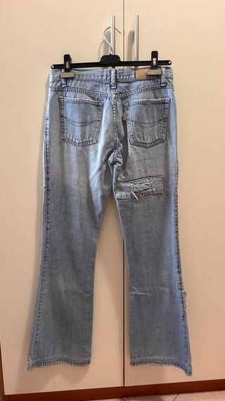 Jeans LaFlaca Zampa con Strappi