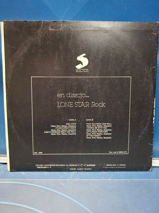 Disco, LP, Lone Star, En Directo Lone Star Rock