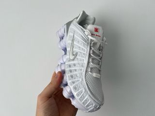 Nike Shox TL Plata y Blanco
