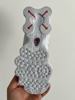 Nike Shox TL Plata y Blanco