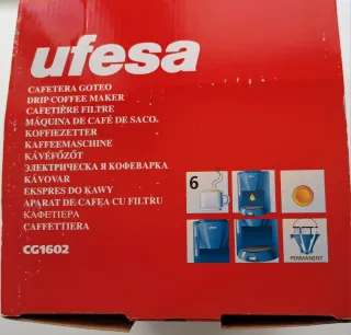 Cafetera Ufesa Capriccio Plus 40 CG1602