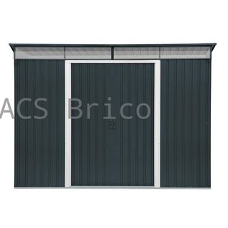 Caseta Metálica Top Shed Pent Roof Antracita 173x263x201 cm - Duramax