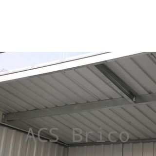 Caseta Metálica Top Shed Pent Roof Antracita 173x263x201 cm - Duramax