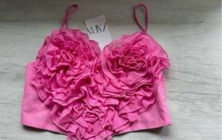 Top Corazón Zara Talla M