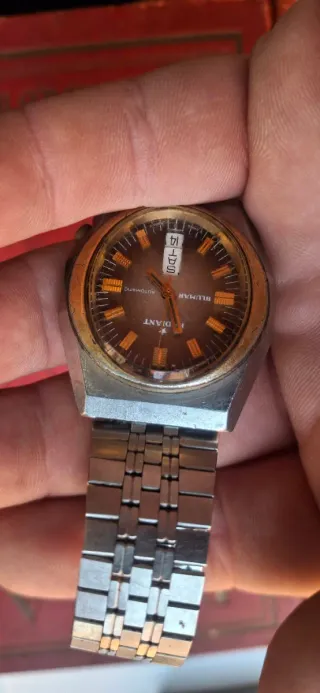 Reloj Radiant Automático Oro y Plata