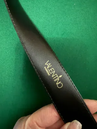 Cintura uomo fibbia oro e nero