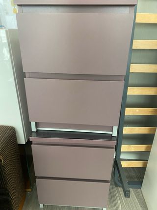 Conjunto 2 Mesitas Noche Ikea Cristal