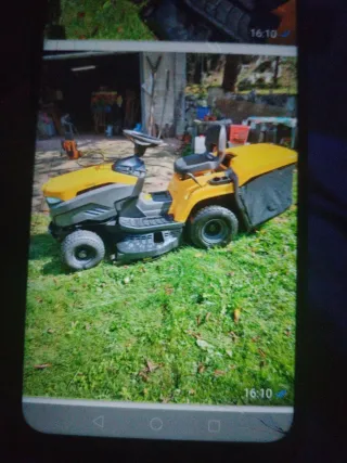 Cortacésped Stiga de gasolina