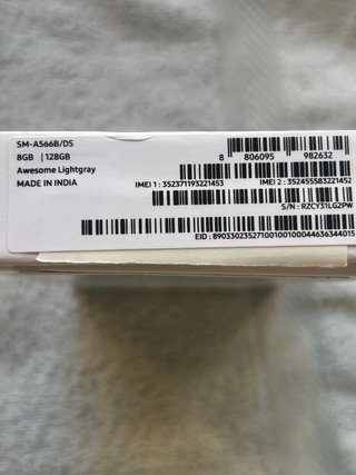 Samsung Galaxy A56 5G Blanco