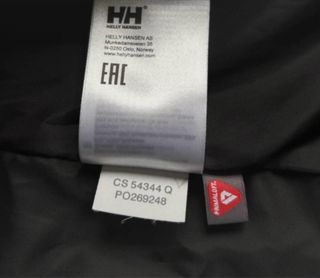 Chaqueta Helly Hansen Negra Talla M