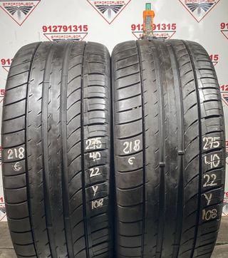 275 40 22 Y DUNLOP RUEDA AL 90% VIDA UTIL