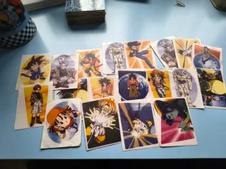 Lote 91 Cromos Dragon Ball Z