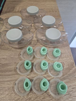 Sacaleches Elvie Pump Doble Inalámbrico +Repuestos