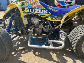 Suzuki LTZ 400 Quad Amarillo y Azul