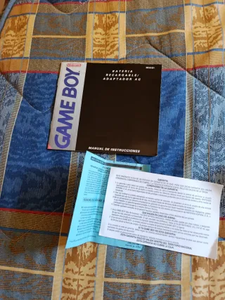 Batería Recargable Game Boy Adaptador AC